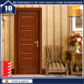 Security Wooden Interior Room Solid Wood Veneer MDF Panel Door